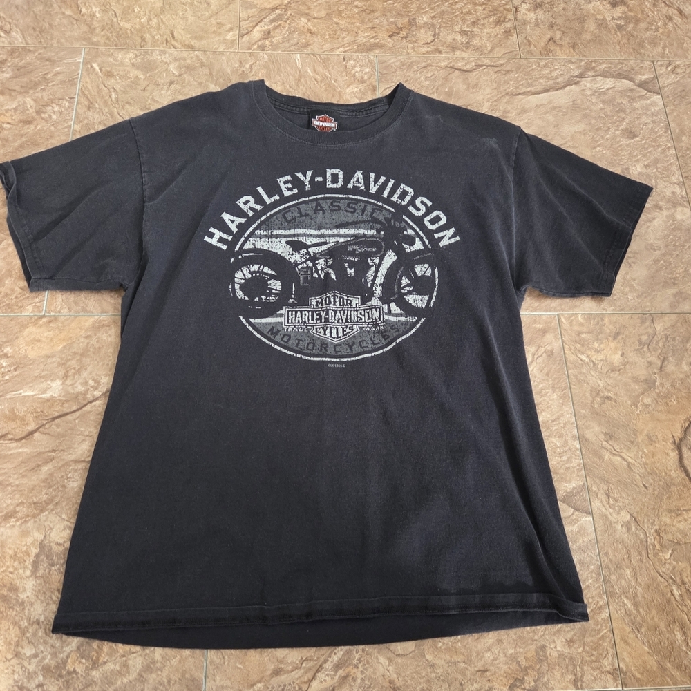 Harley-Davidson Charcoal Graphic Tee